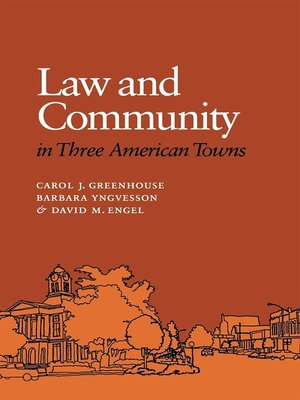 cover image of Law and Community in Three American Towns